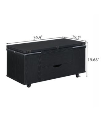 + 5-Piece + Wood + Lift-Top with Storage & Casters + Coffee Table Set