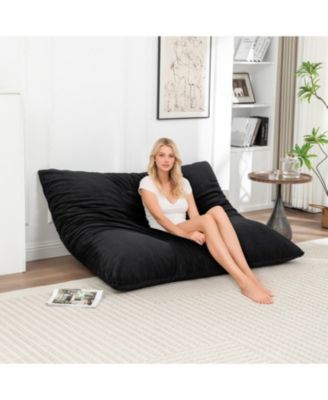 Floor Bean Bag Chair - Lounger for Adults & Kids