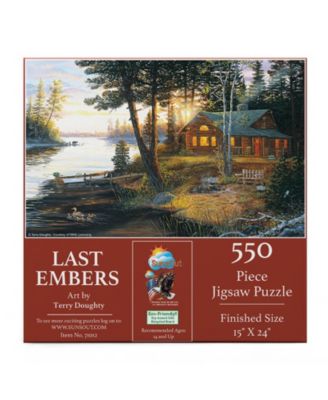 Last Embers 550 piece Jigsaw Puzzle for Adults