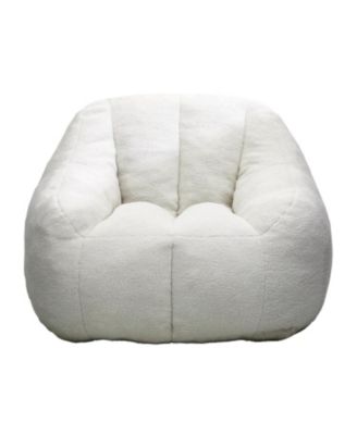 Streamdale Tufted Bean Bag Chair with Memory Foam Filling
