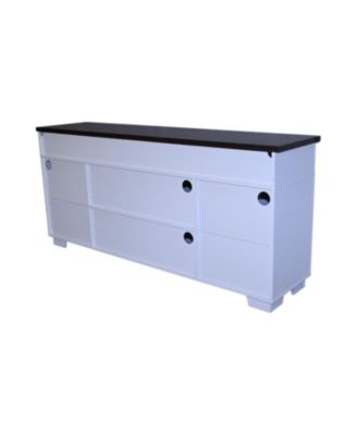 65" LED TV Stand - Barn Door Farmhouse