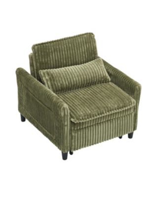 Small Apartment Chair with Pillow