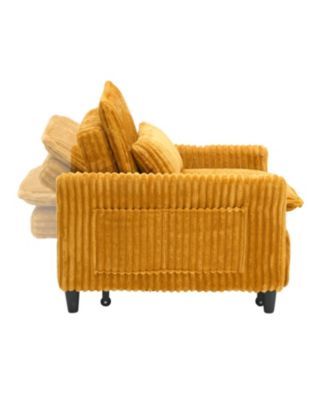 Small Space Chair with Pillow