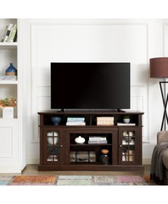 Espresso TV Stand - Modern Entertainment Console for TVs Up to 65"