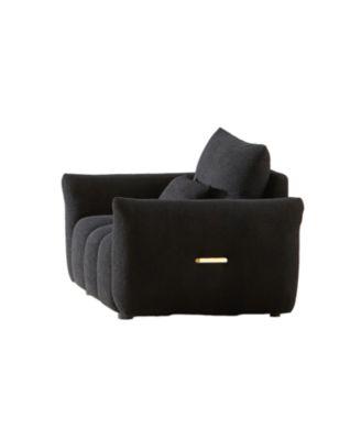 36.8" Teddy Fabric Sofa - Modern Lounge Chair