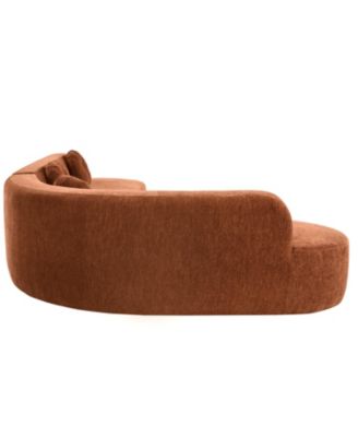 Streamdale 122" Extra Large Curved Sectional Sofa