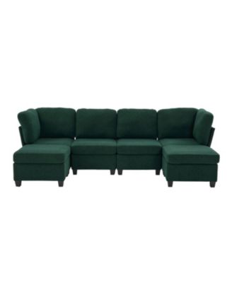 Streamdale Modular Sectional Sofa- Convertible 6-Seat Couch with Chaise & Ottoman