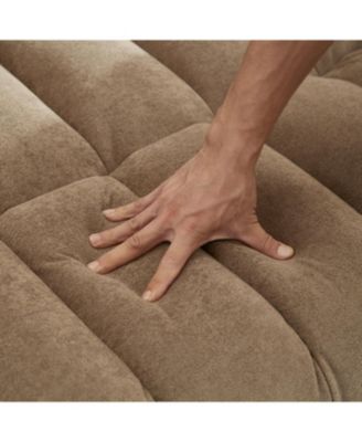 83" Futon Sofa Bed with Pillows, Convertible Sleeper