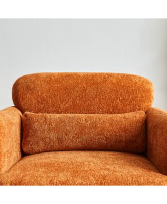  34" Velvet Sofa - Modern Single Couch for Small Spaces