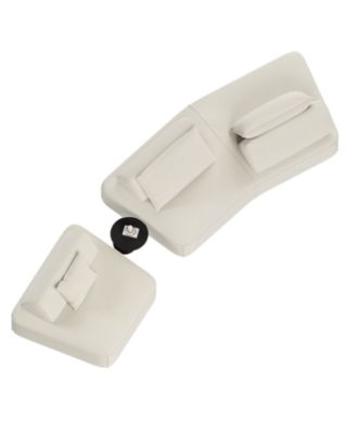 139" Modern Chenille Sectional Sofa with Pillows & Removable Backrests.