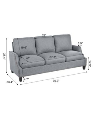 3-Piece Modern Living Room Sofa Set