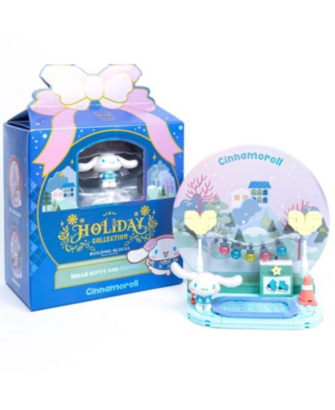 Детские конструкторы Hamee Hello Kitty and Friends Holiday Collection Building Block Set, Ages 14 & Up, цвет: Cinnamoroll Winter Chills