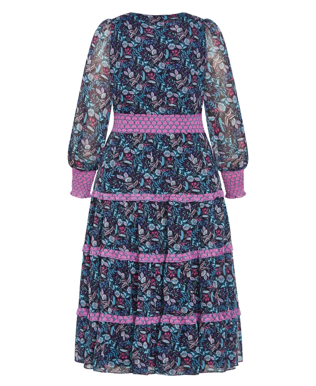 City Chic Women's Gwendolyn Print Dress