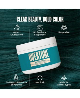 Color Depositing Hair Mask – Semi-Permanent Hair Dye + Deep Conditioner, 8oz Jar