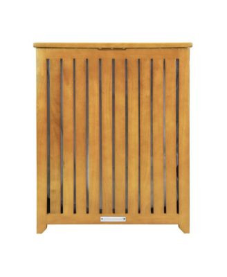 Spa-Style Bamboo Laundry Hamper