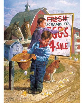 Scrambled Eggs 500 piece Jigsaw Puzzle