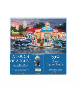 A Touch of August 550 piece Jigsaw Puzzle for Adults