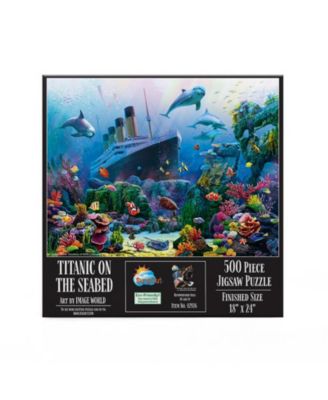 Titanic on the Sea Bed 500 piece Jigsaw Puzzle for Adults