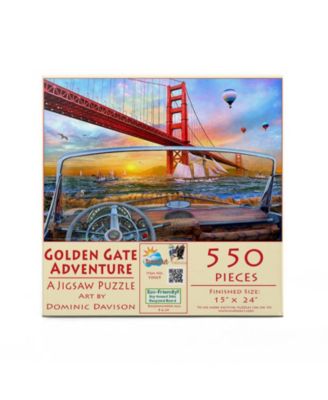 Golden Gate Adventure 550 piece Jigsaw Puzzle for Adults