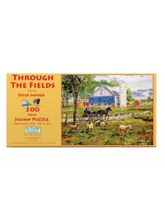 Through the Fields 300 piece Jigsaw Puzzle for Adults
