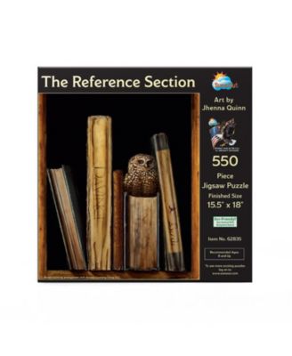 The Reference Section 550 piece Jigsaw Puzzle for Adults