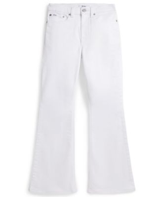 Girls' 7-16 Flared Stretch Denim Jeans