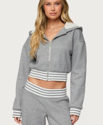 Women's Eloura Stripey Zip Up Hoodie