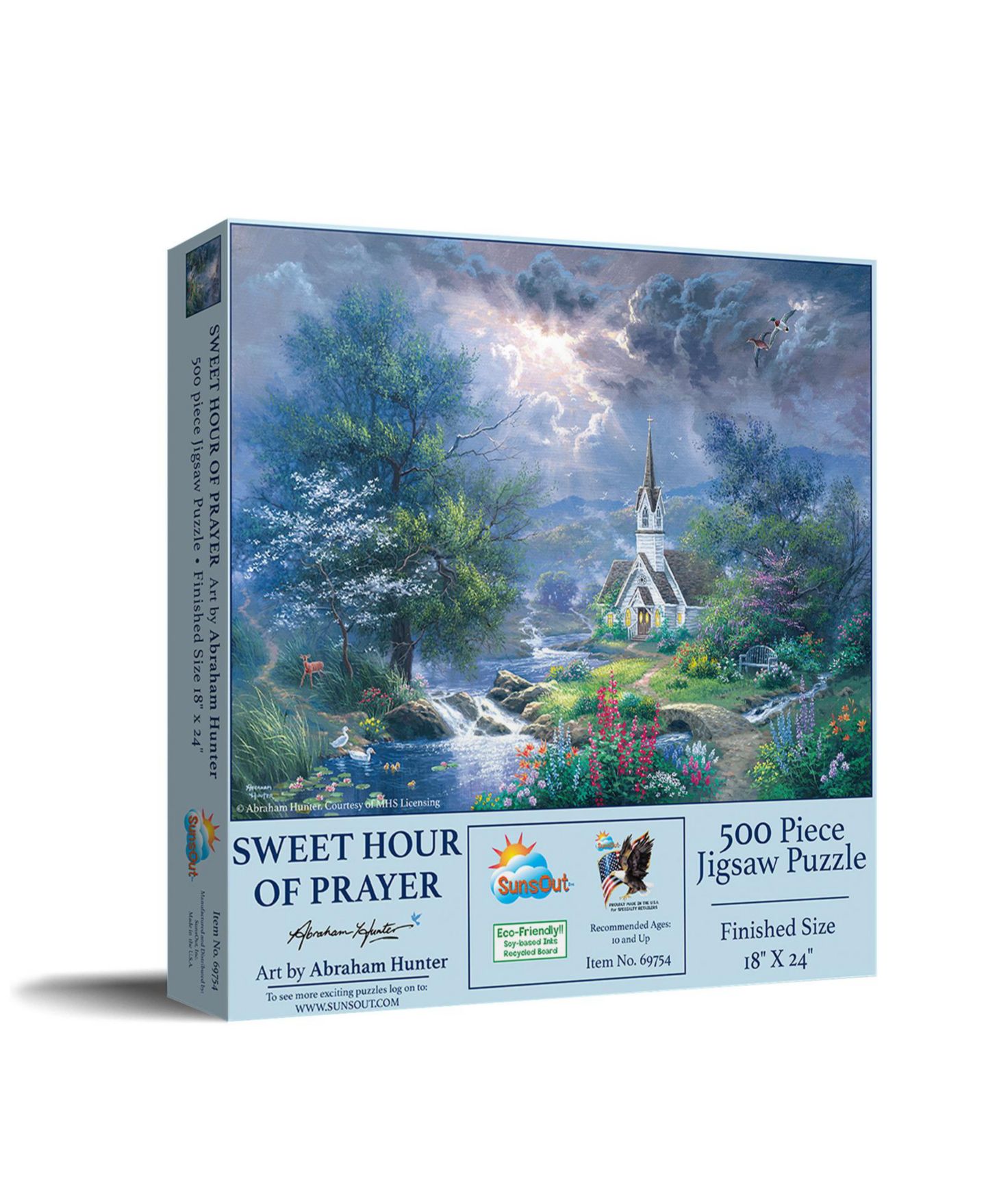 Пазл SunsOut Sweet Hour of Prayer 500 piece Jigsaw Puzzle for Adults — фото 1