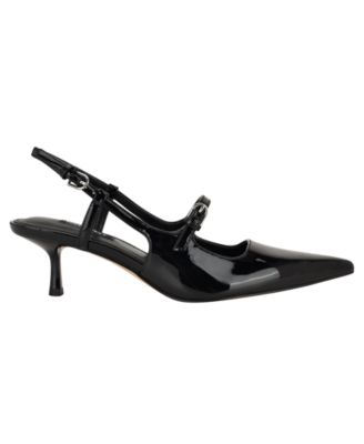 Women's Amayo Buckle Straps Slingback Dress Pumps