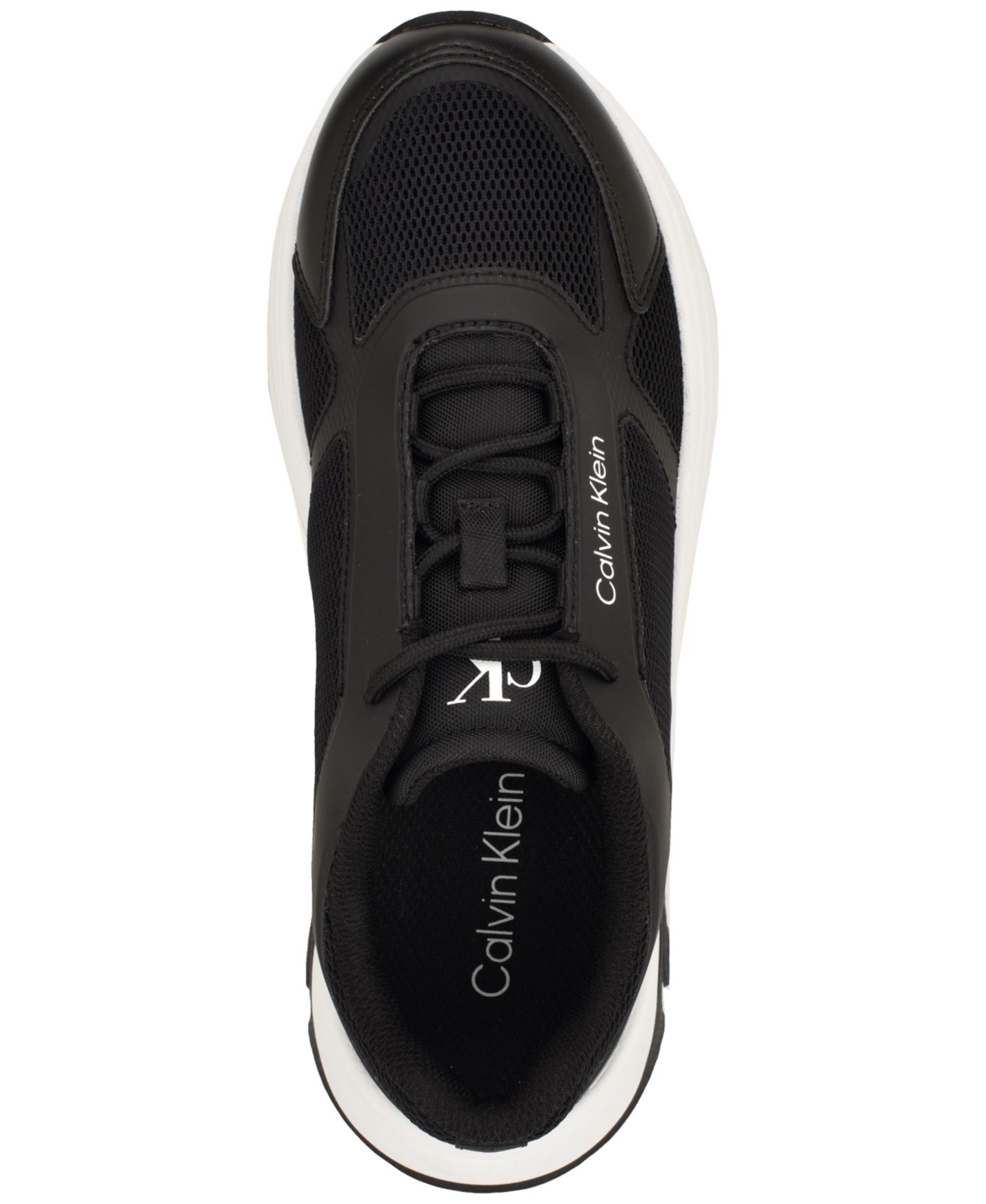 Женские кроссовки Calvin Klein Amyra Lace-Up, цвет: Чёрный — фото 4