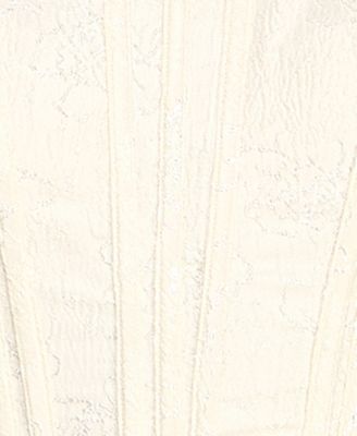 Juniors' Sweetheart Neck Tier Dress