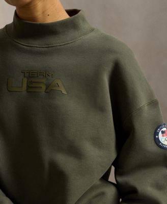 Women's Mock Neck Pull-On Sweatshirt