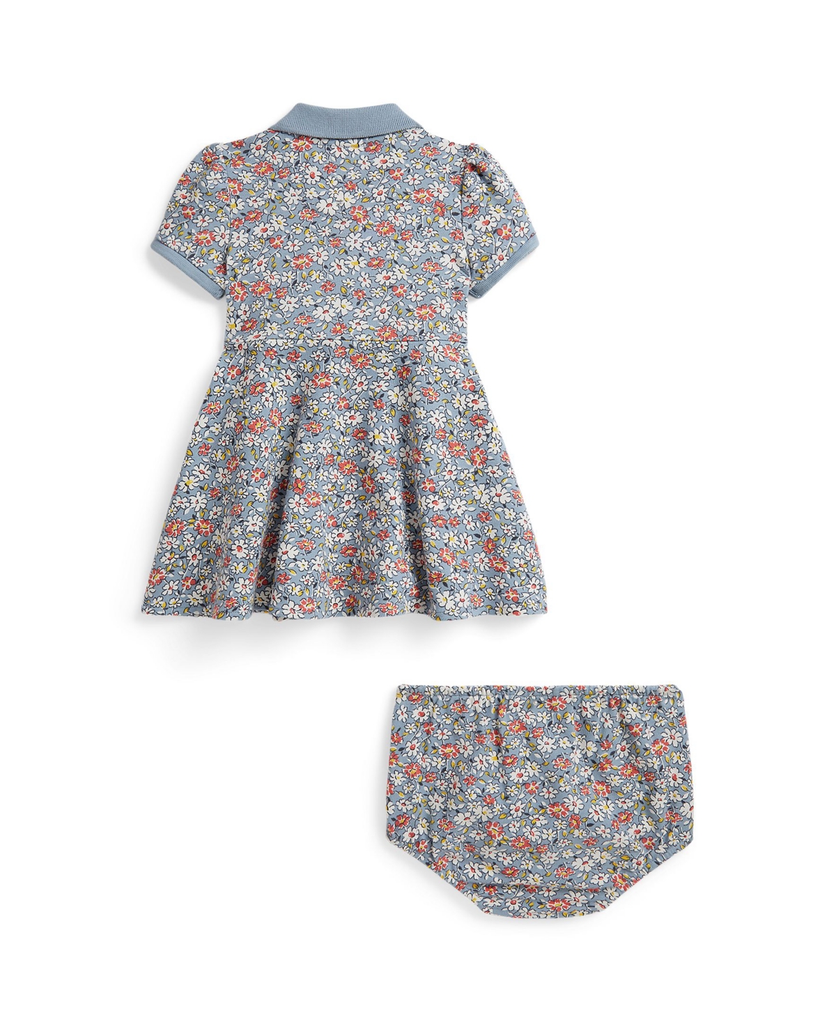 Polo Ralph Lauren Baby Girls' Sweet Floral Print Dress and Bloomers