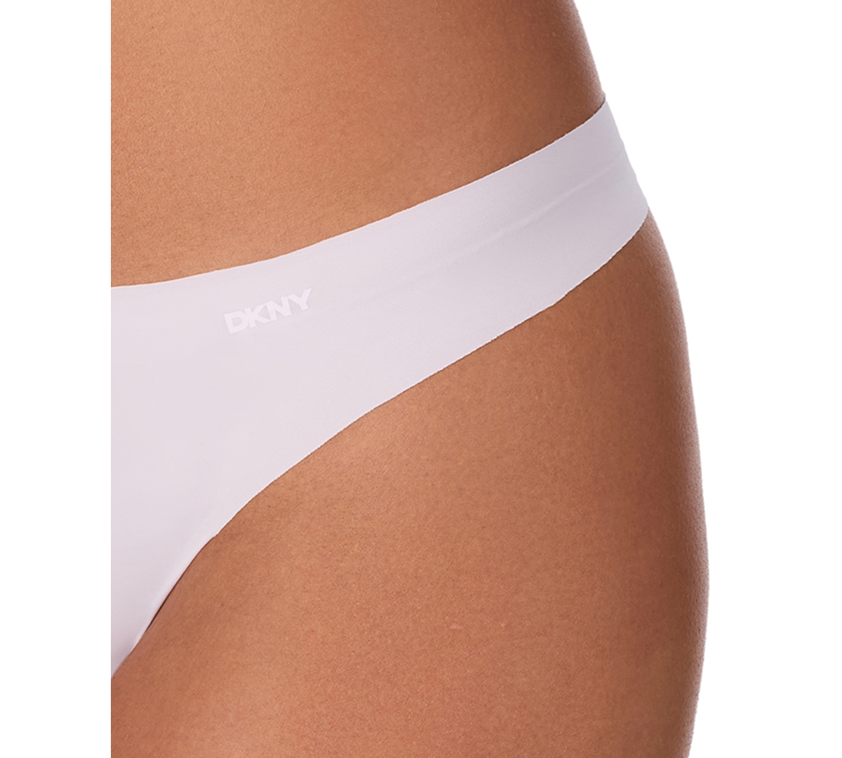 Dkny Litewear Cut Anywear Logo Thong Underwear-DK5026