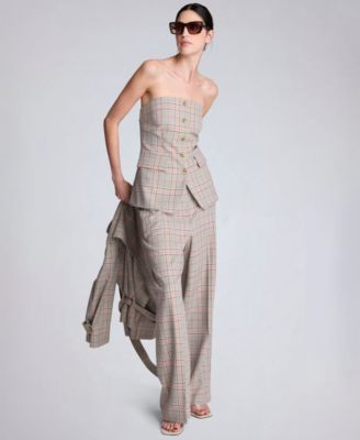 Women's High Rise Wide Leg Pants