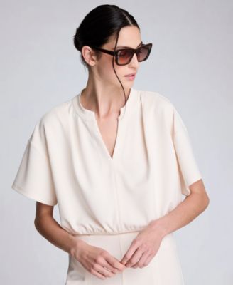 Women's Crewneck Crop Top