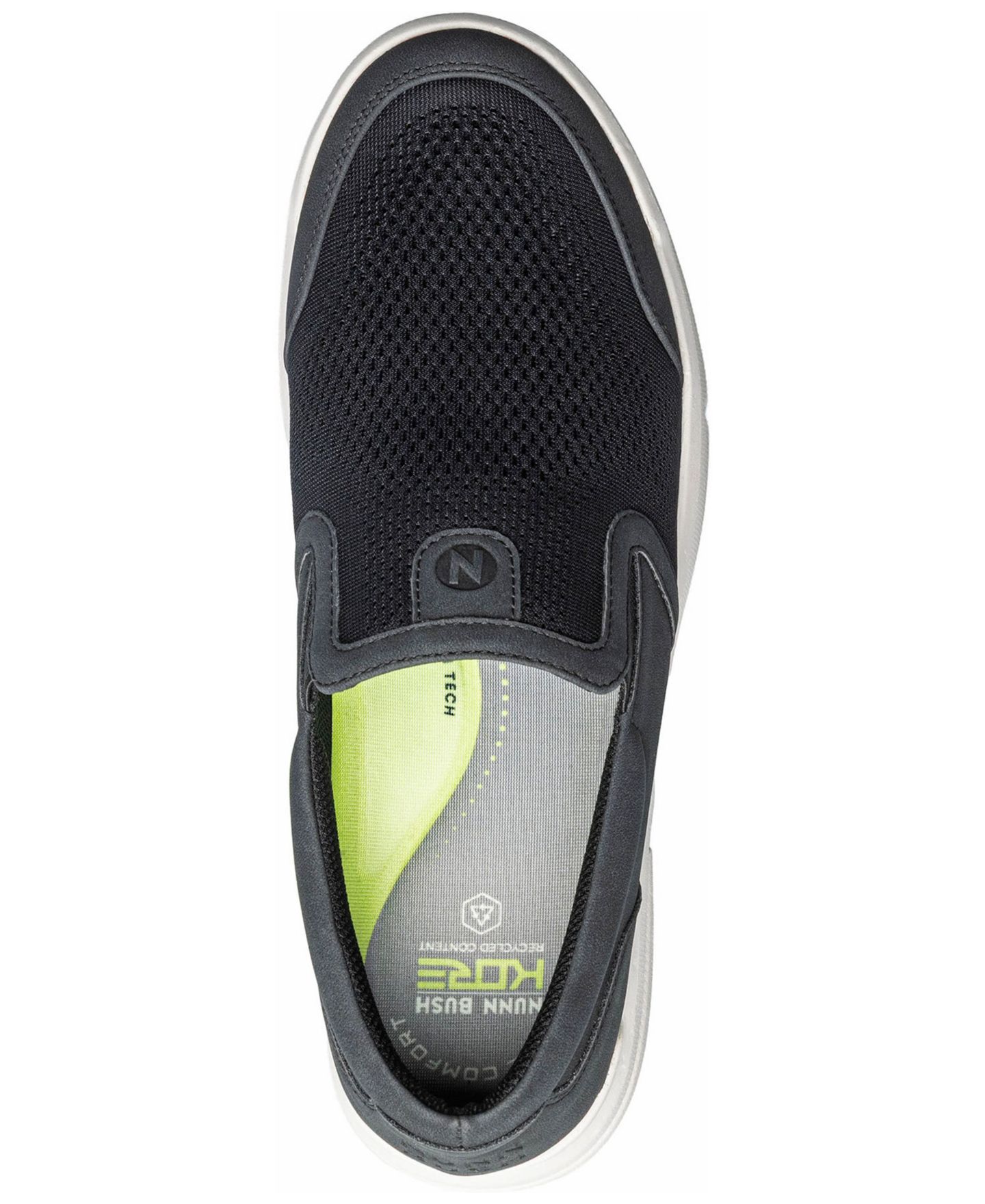 Мужские туфли Nunn Bush Kore City Rally Mesh Moc-Toe, цвет: Чёрный разноцветный — фото 4