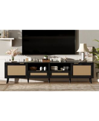 Rattan TV Stand for TVs