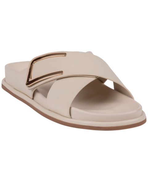 Женские сандалии GC Shoes Weekend Crisscross Footbed, цвет: Бежевый