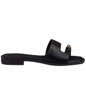 Women's Halie Metal Toe Ring Flat Sandals