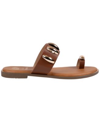 Women's Kenley Toe Ring Hardware Flat Sandals