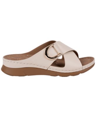 Women's Eanna Crisscross Comfort Wedge Sandals