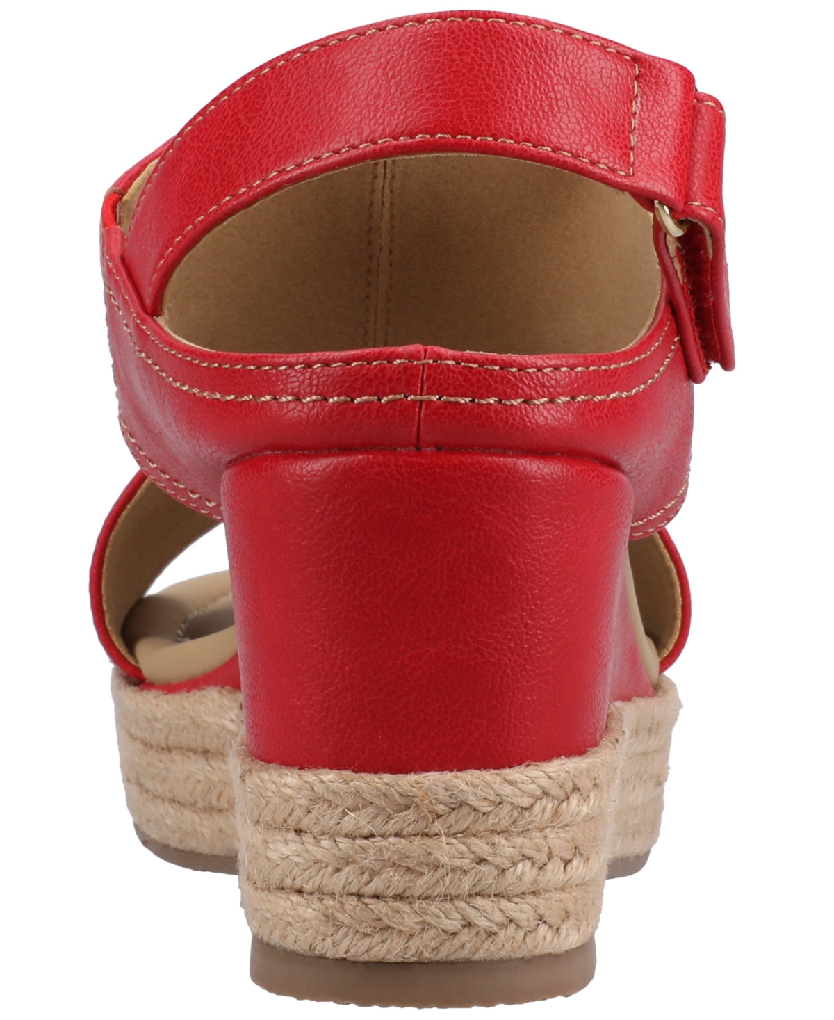 Journee Collection Women's Rayleigh Espadrille Wedge Sandals