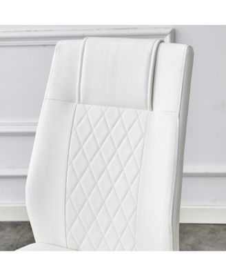 + 71" & 6 Pc. + Glass & PU + Dining Set