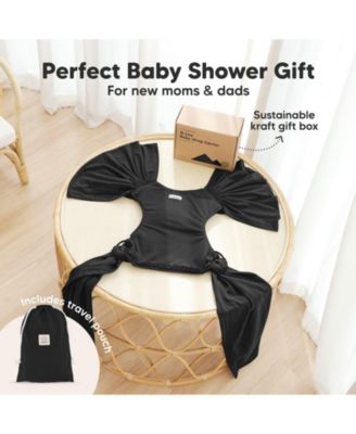 D-Lite Baby Wrap Carrier, Adjustable Baby Carrier, Baby Sling, Newborn, Infant, Toddler 7-44lbs