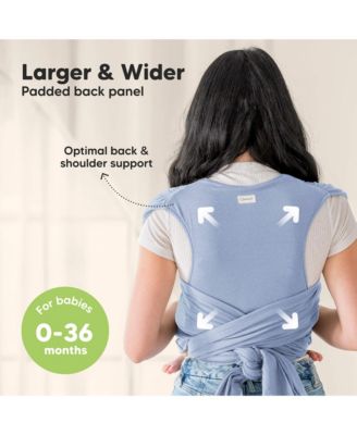 D-Lite Baby Wrap Carrier, Adjustable Baby Carrier, Baby Sling, Newborn, Infant, Toddler 7-44lbs