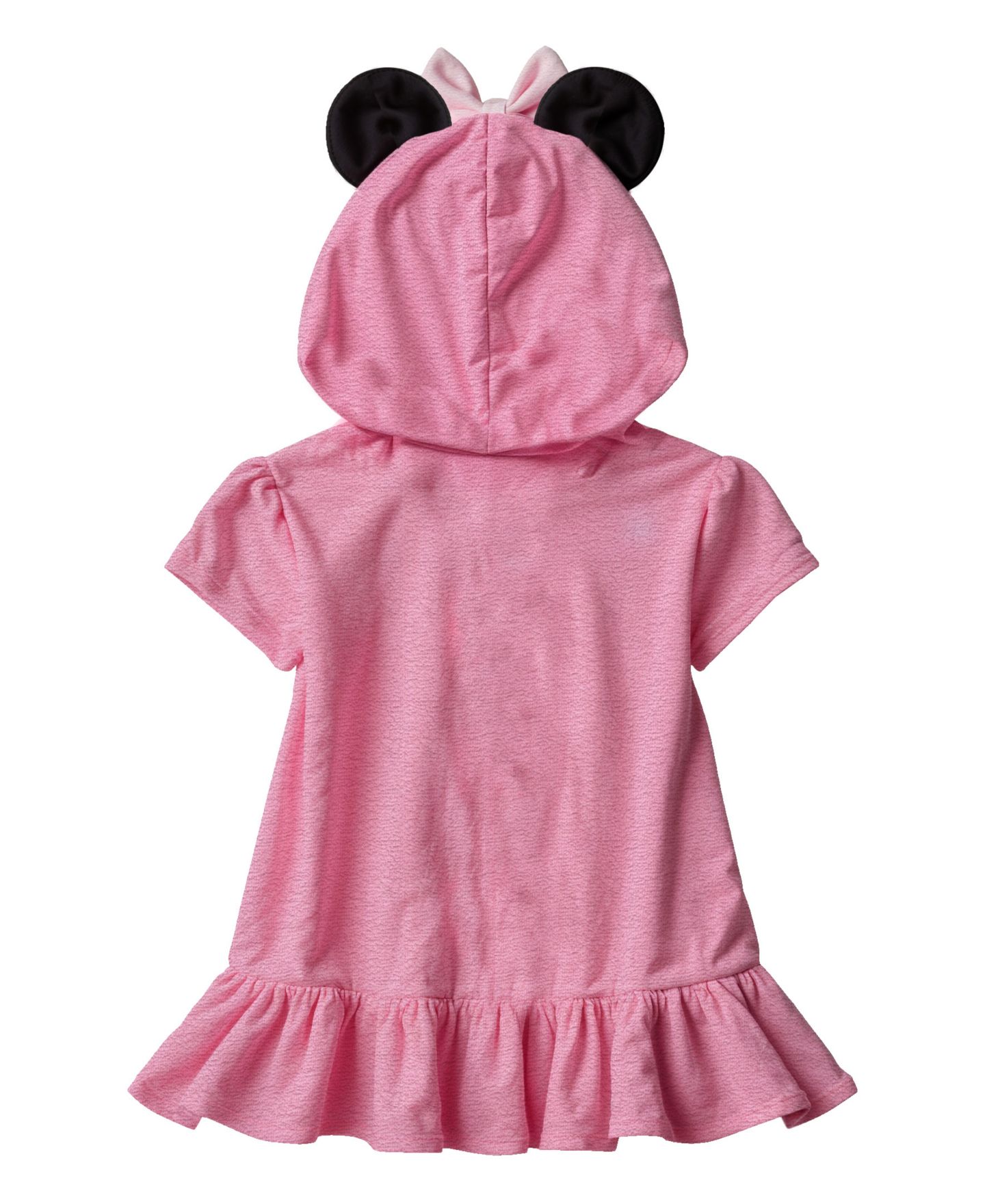 Детский комплект Disney Minnie для девочки: накидка, купальник и панама, цвет: Розовый — фото 4