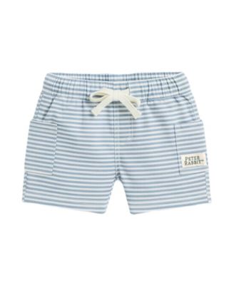 Baby Boys' Peter Rabbit Button-Down Shirt and Shorts, 2-Piece Set