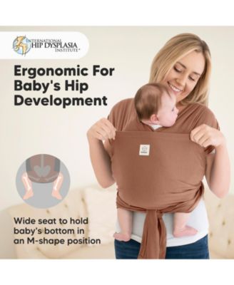 D-Lite Baby Wrap Carrier, Adjustable Baby Carrier, Baby Sling, Newborn, Infant, Toddler 7-44lbs