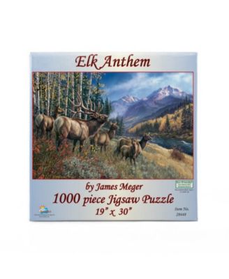 Elk Anthem 1000 piece Jigsaw Puzzle for Adults